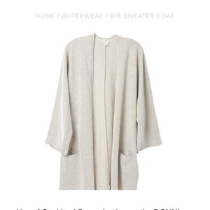 Donni sweater coat-one size